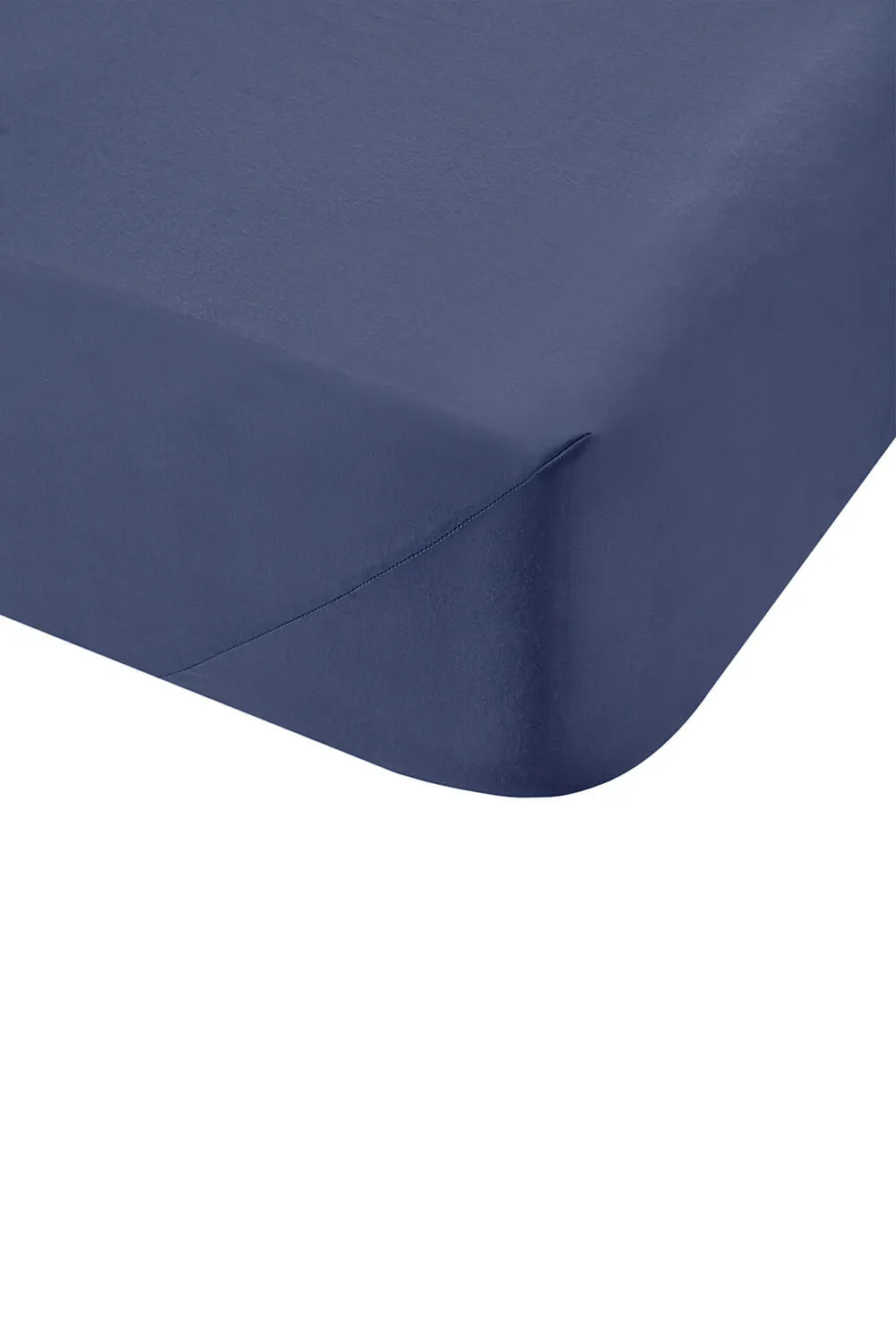 200 Thread Count Deep Fitted Sheet - Navy