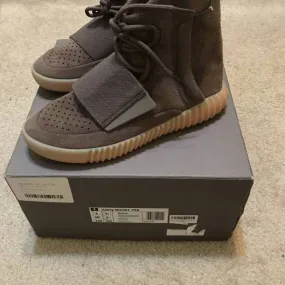 ADIDAS YEEZY BOOST 750 "CHOCOLATE" SIZE 6 - FREE US SHIPPING