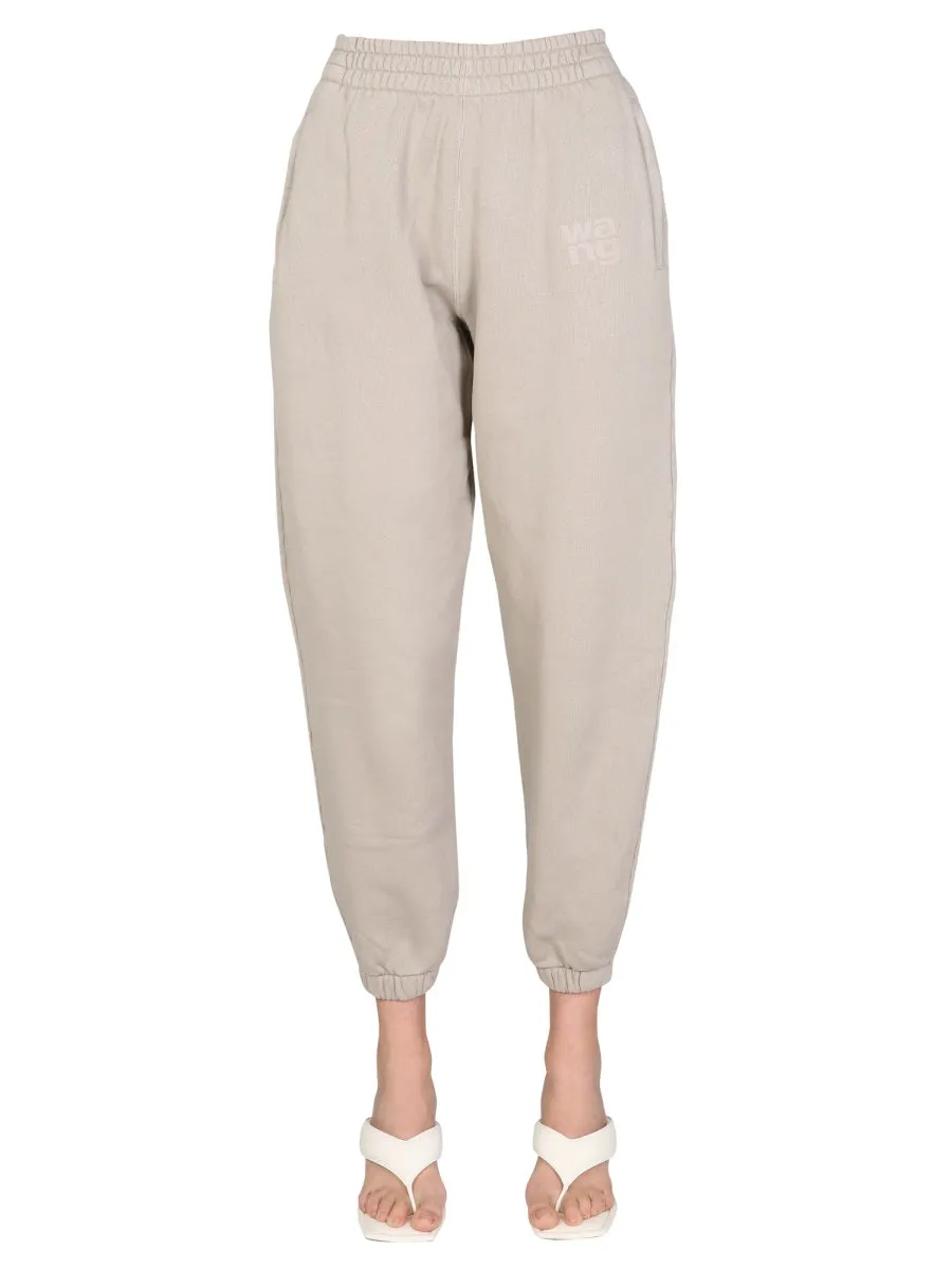 Alexander Wang Puff Logo Sweatpants