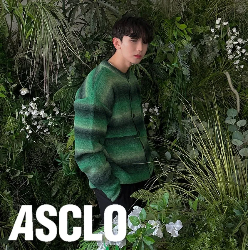 ASCLO  |Stripes Casual Style Unisex Wool Nylon Street Style