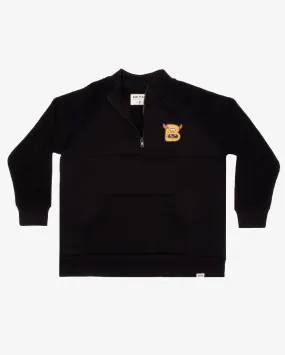 BOB B Monster Polar Fleece Jumper - Black