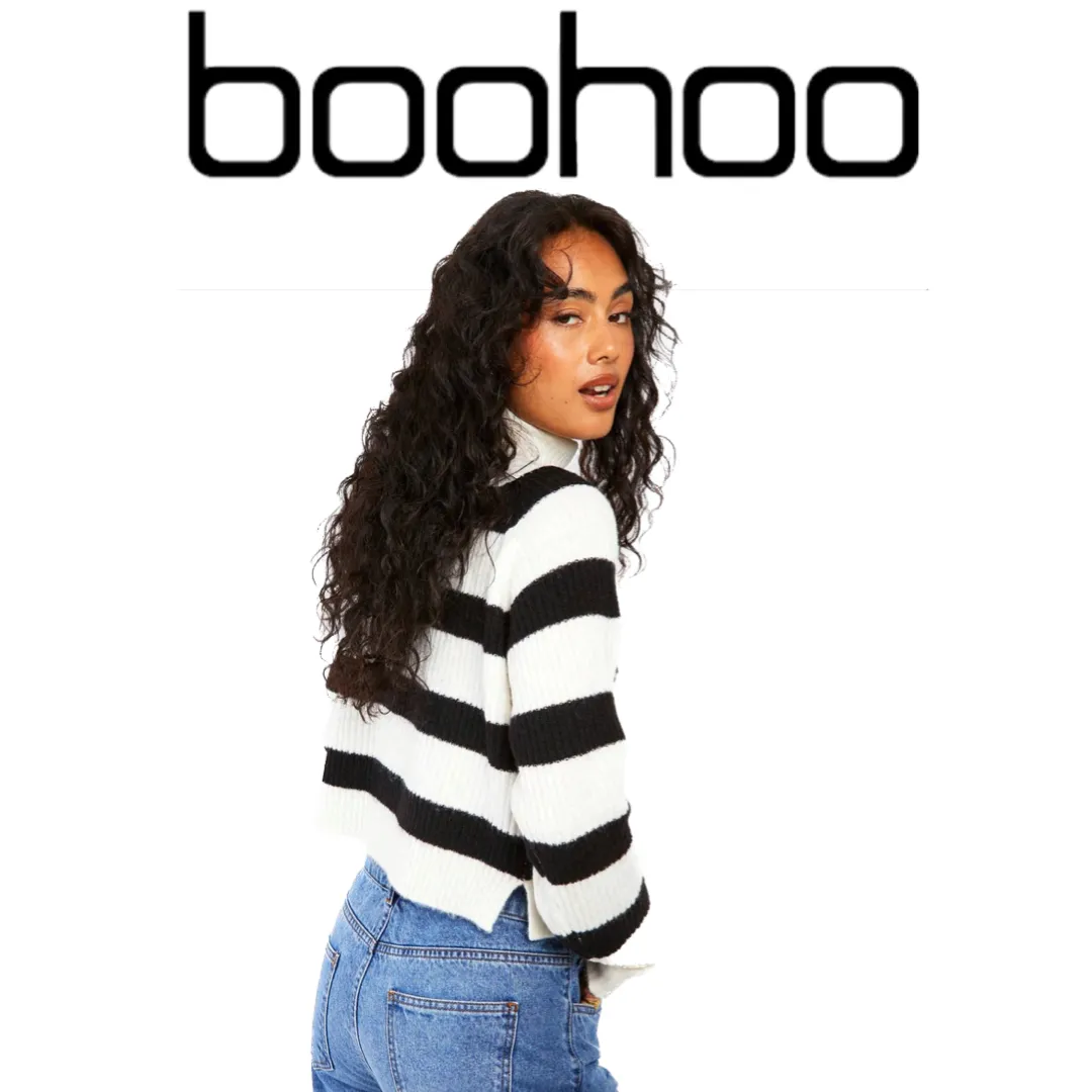 boohoo  |Stripes Casual Style Party Style Office Style Elegant Style