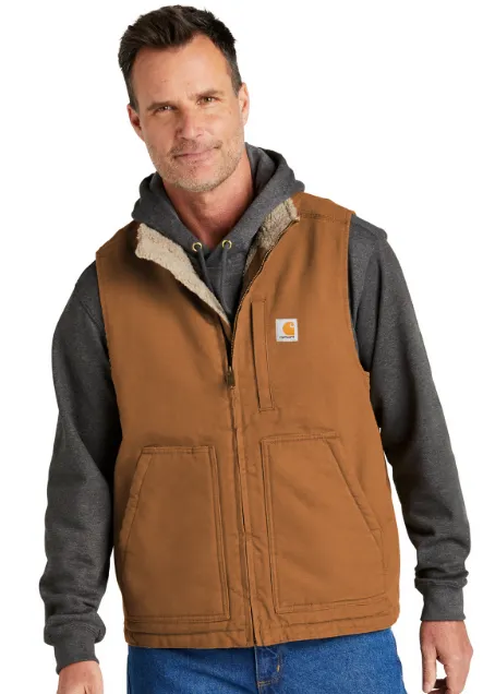 Carhartt Sherpa-Lined Mock Neck Vest