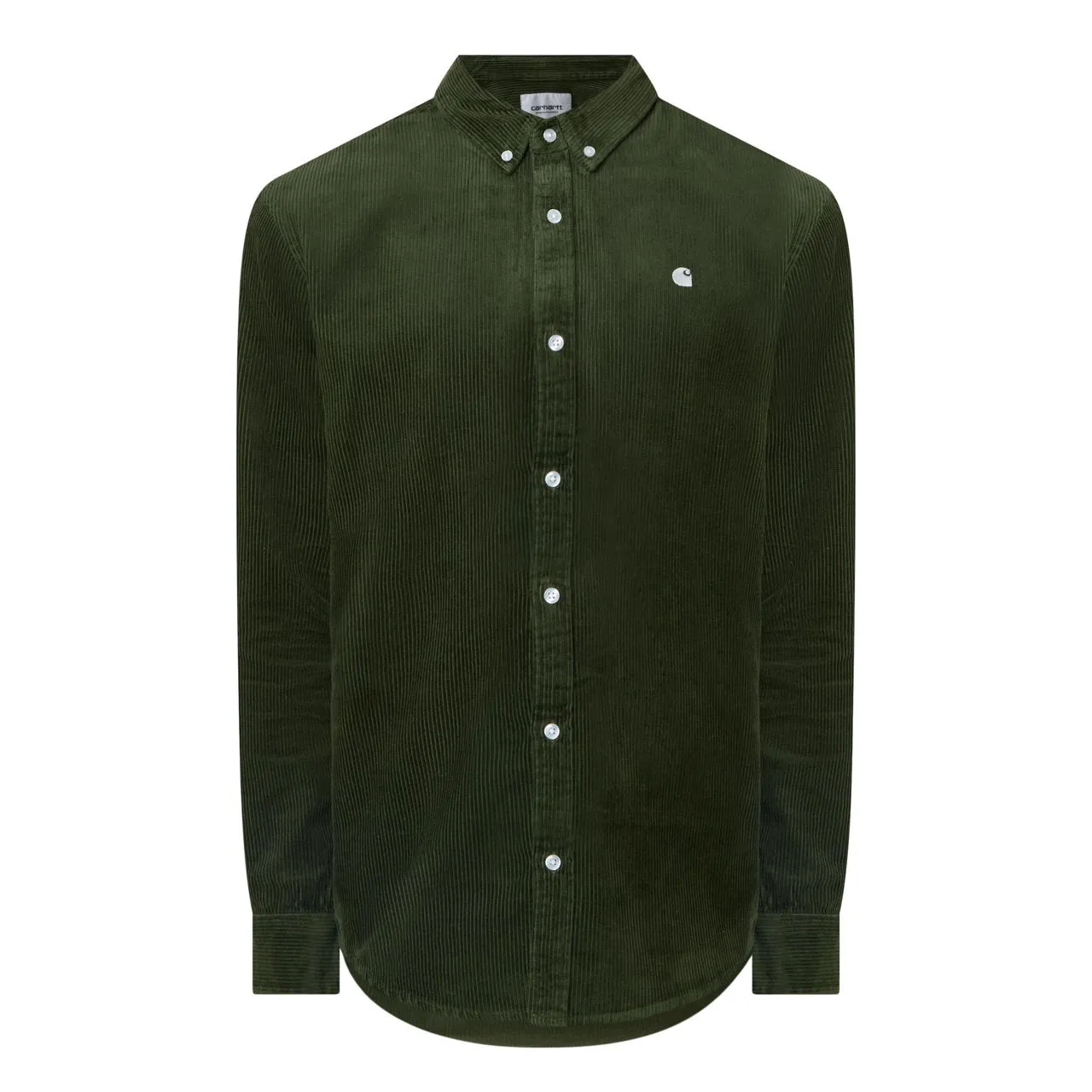 CARHARTT WIP Madison Corduroy Casual Shirt - Dark Green