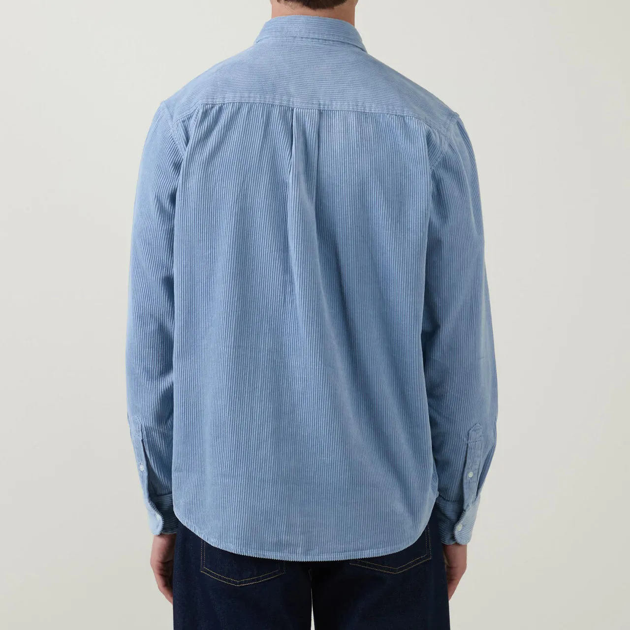 CARHARTT WIP Madison Corduroy Casual Shirt - Light Blue