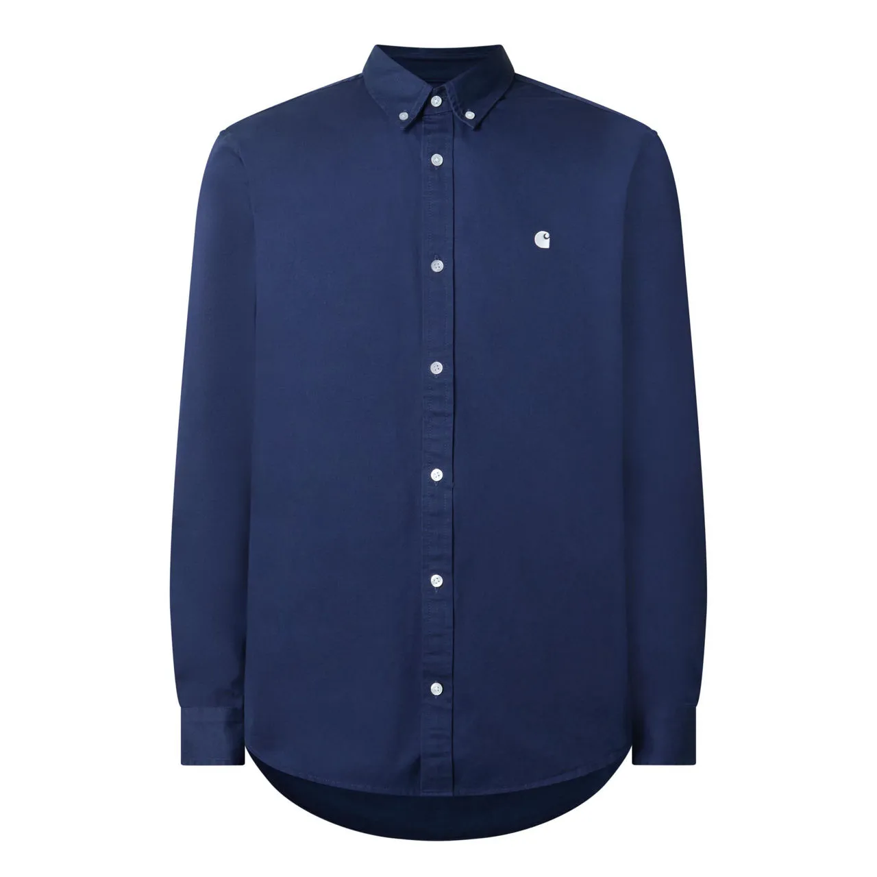 CARHARTT WIP Madison Logo Casual Shirt - Dark Blue