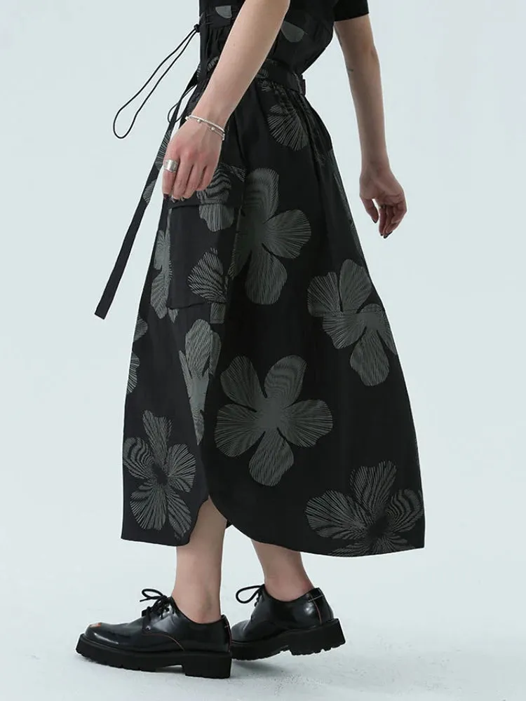 Carlada Floral Print Skirt