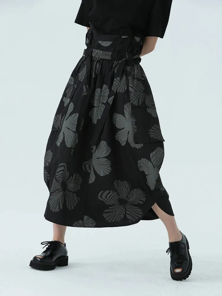 Carlada Floral Print Skirt