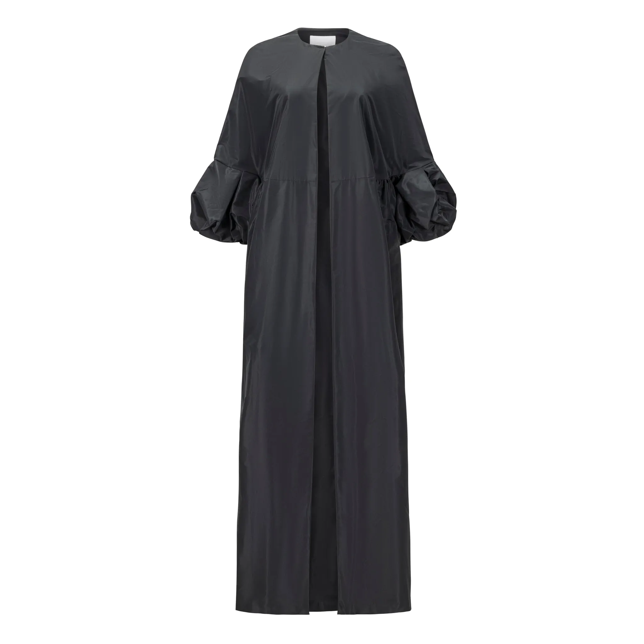 Couture Full Length Coat - Black