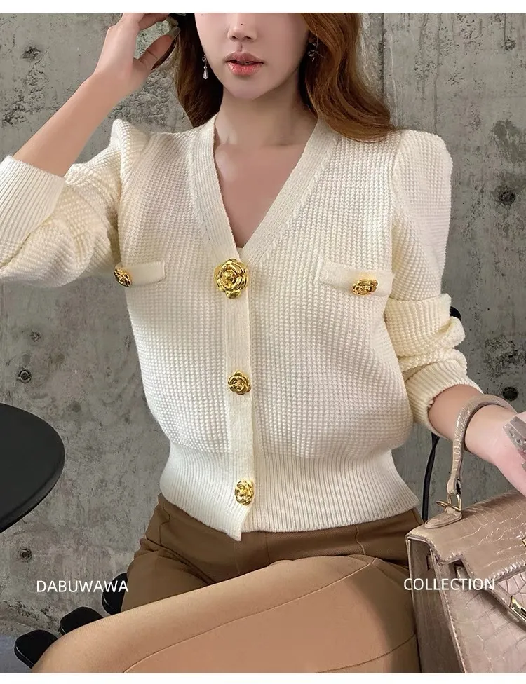 Dabuwawa  |Casual Style Long Sleeves Plain Party Style Elegant Style