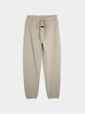 Essentials Sweatpants, Dark Heather Oatmeal