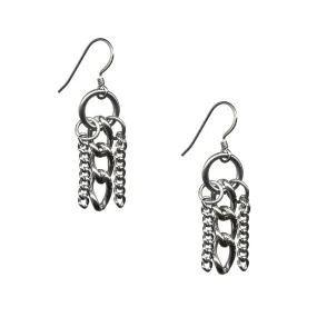 GLAM 3-Chain Earrings