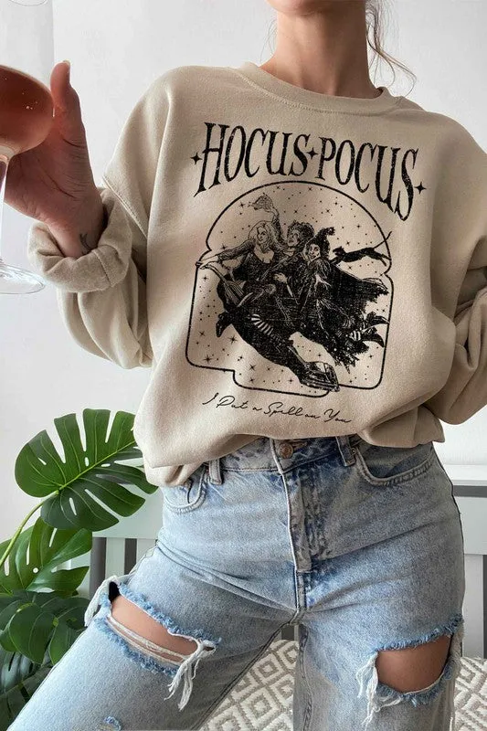 HOCUS POCUS HALLOWEEN GRAPHIC SWEATSHIRT