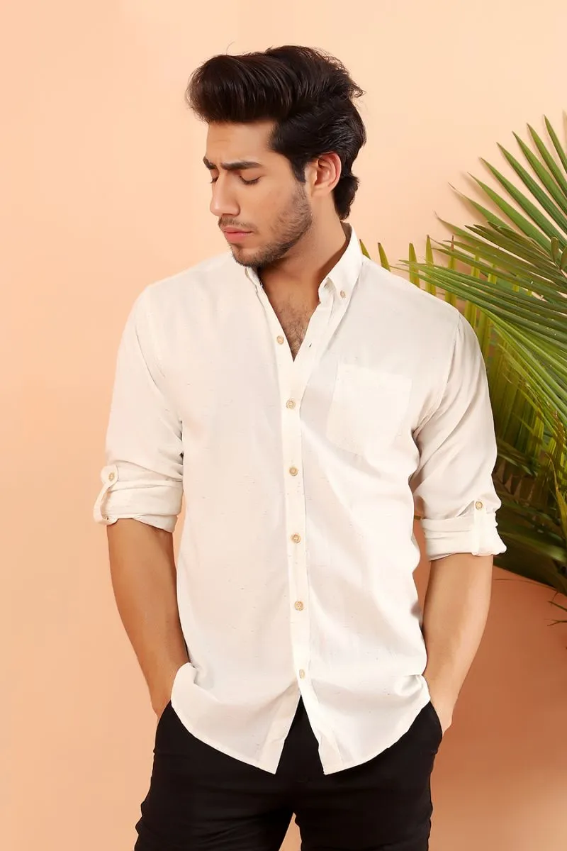 Ivory Casual Shirt FS Regular Fit