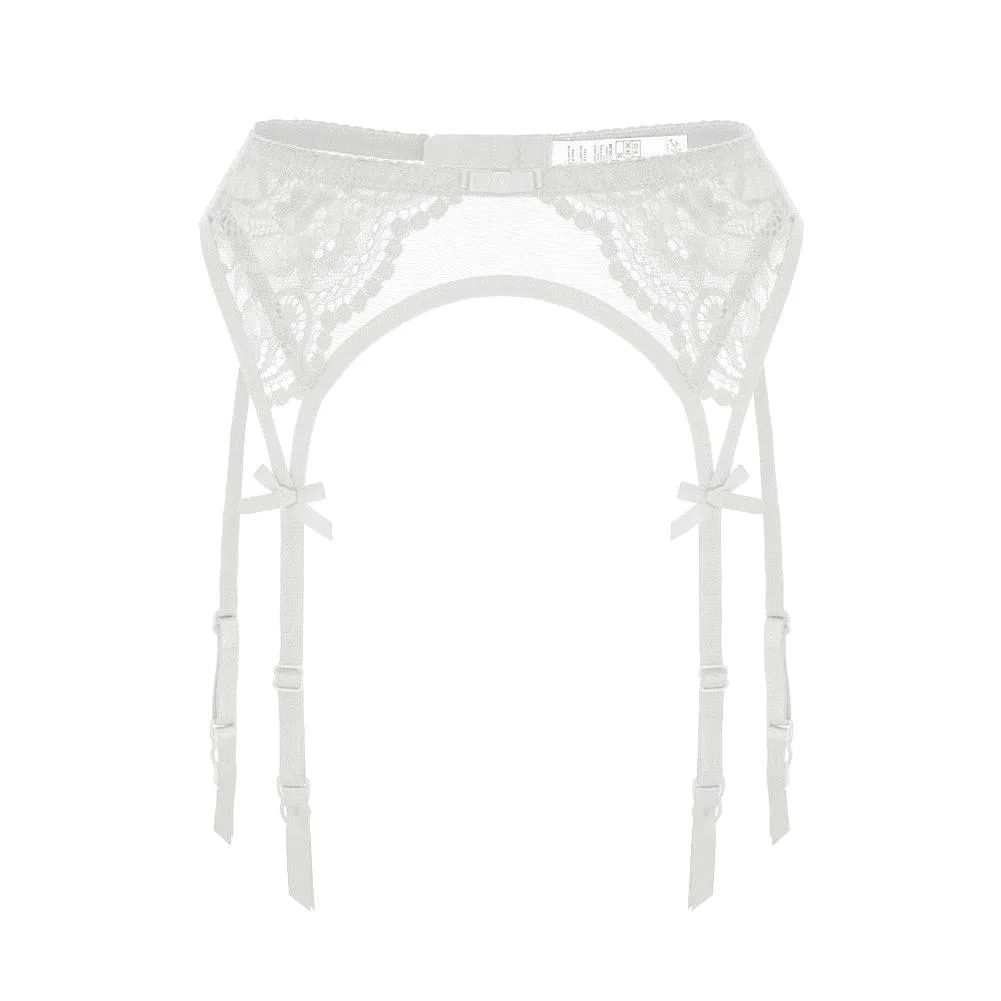 Lace garter belt transparent Underwear suspender belt