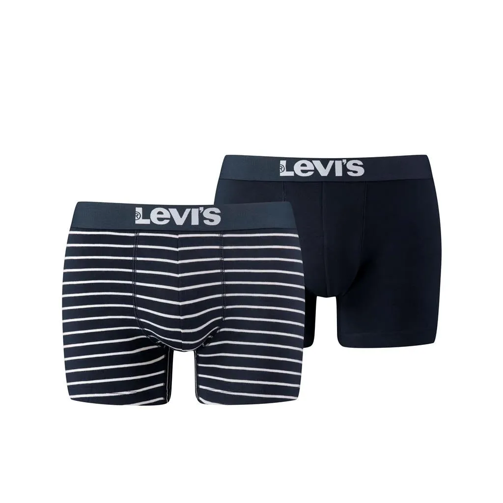 Levi's Men's Vintage Stripe Boxer Shorts/ Trunks (2-Pack)