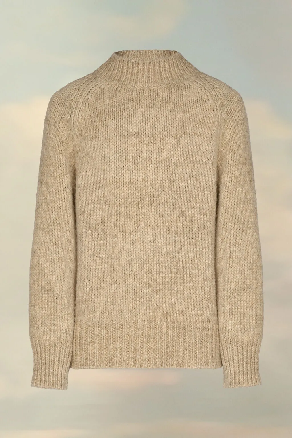 Maison Margiela  |Crew Neck Casual Style Wool Rib Street Style Long Sleeves