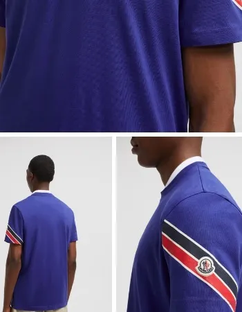 MONCLER  |Tricolor T-Shirt