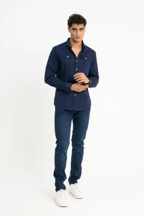 Navy Casual Shirt