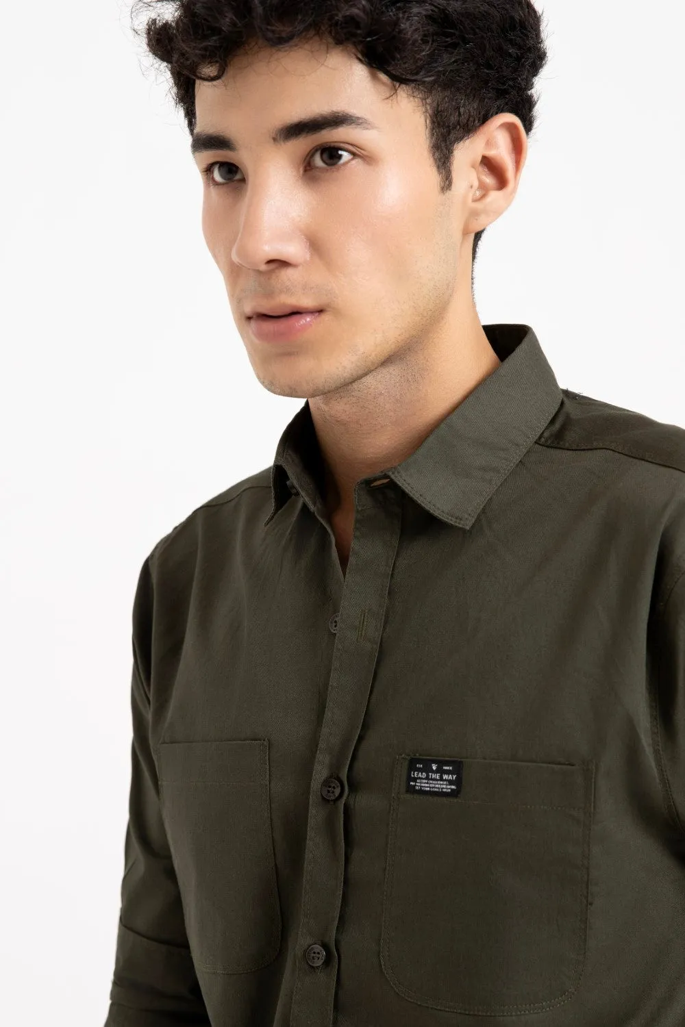 Olive Casual Shirt