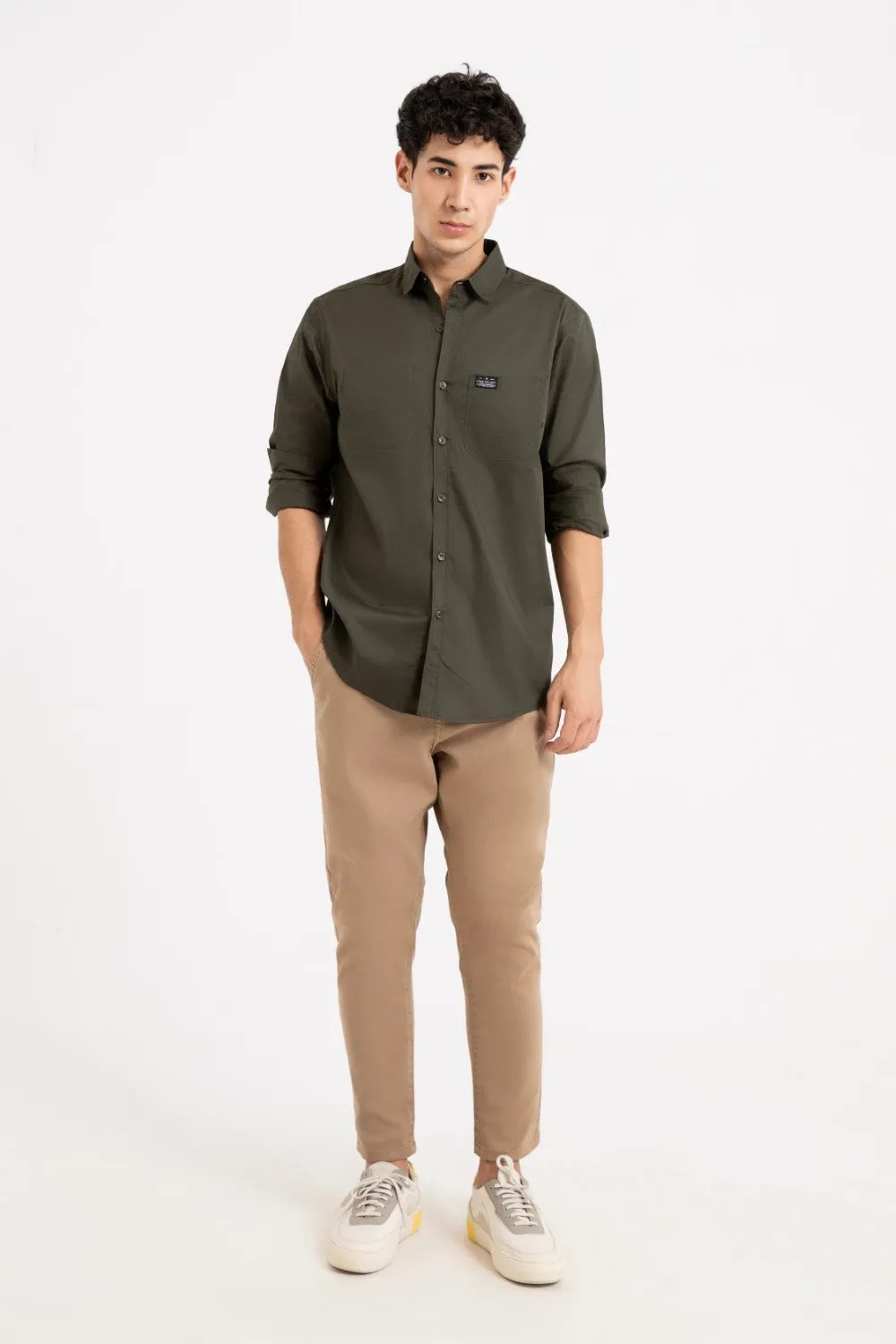 Olive Casual Shirt