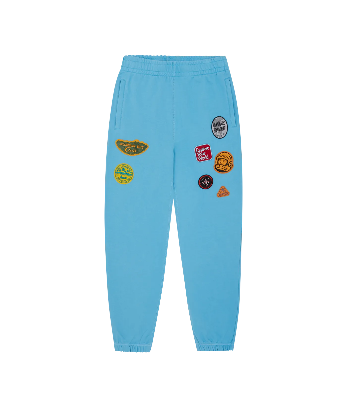 PATCHES SWEATPANTS - BLUE