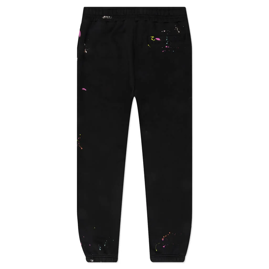 PXP Painted Sweatpants - Black/White