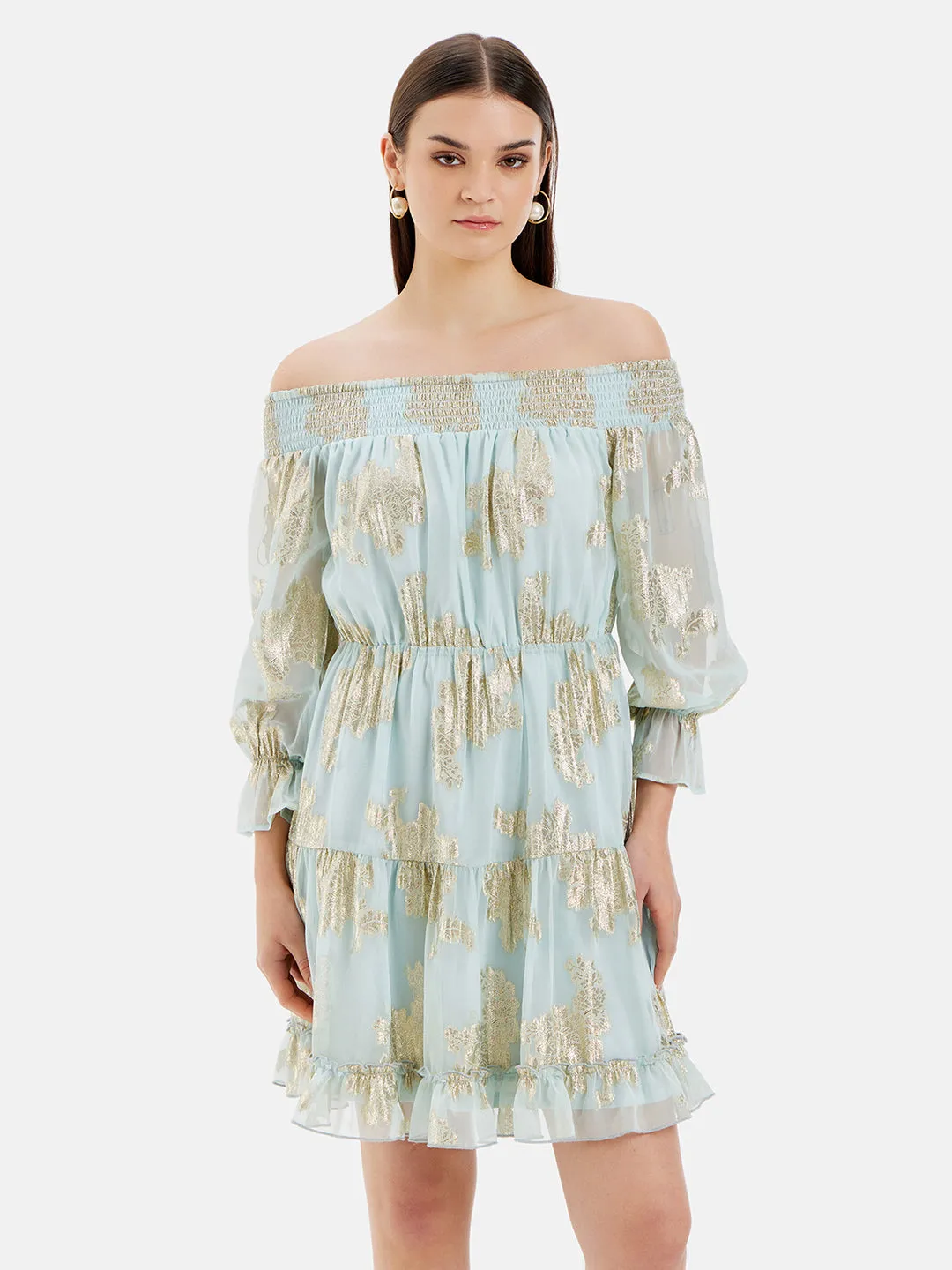 Sammy Off Shoulder Midi Dress