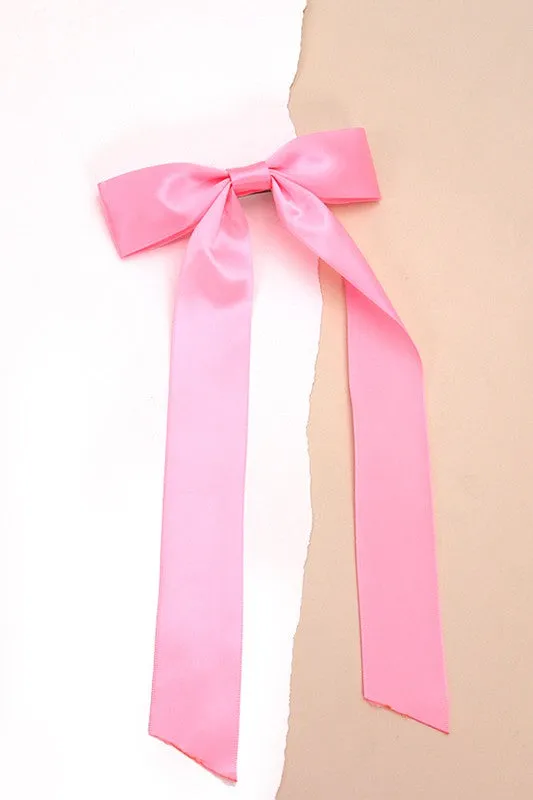 Silky Satin Bow