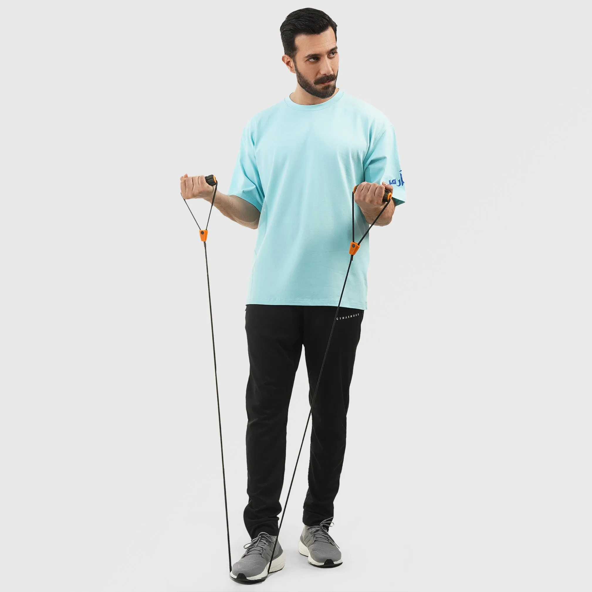 Sleeve Reflector Tee (Sea Green)