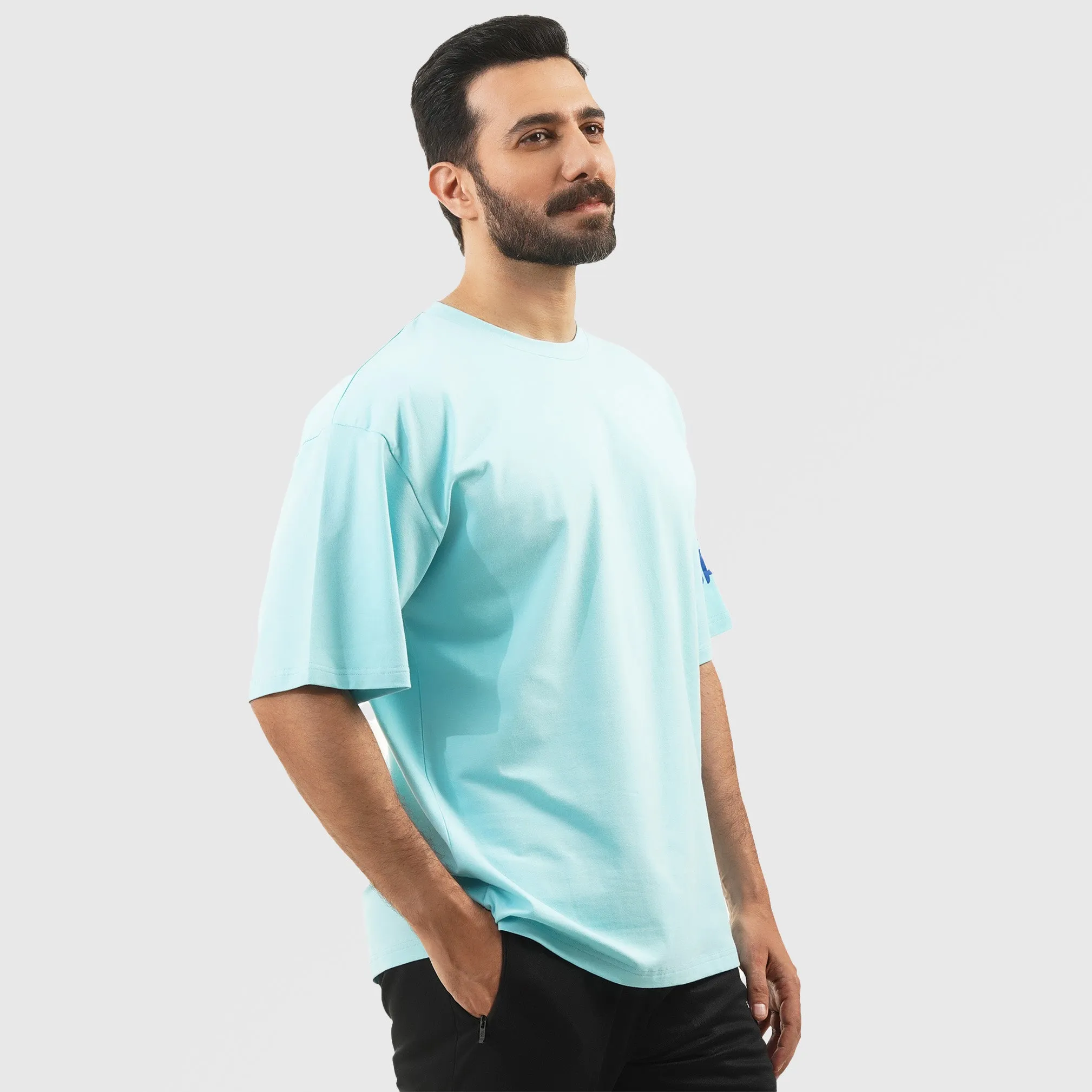 Sleeve Reflector Tee (Sea Green)