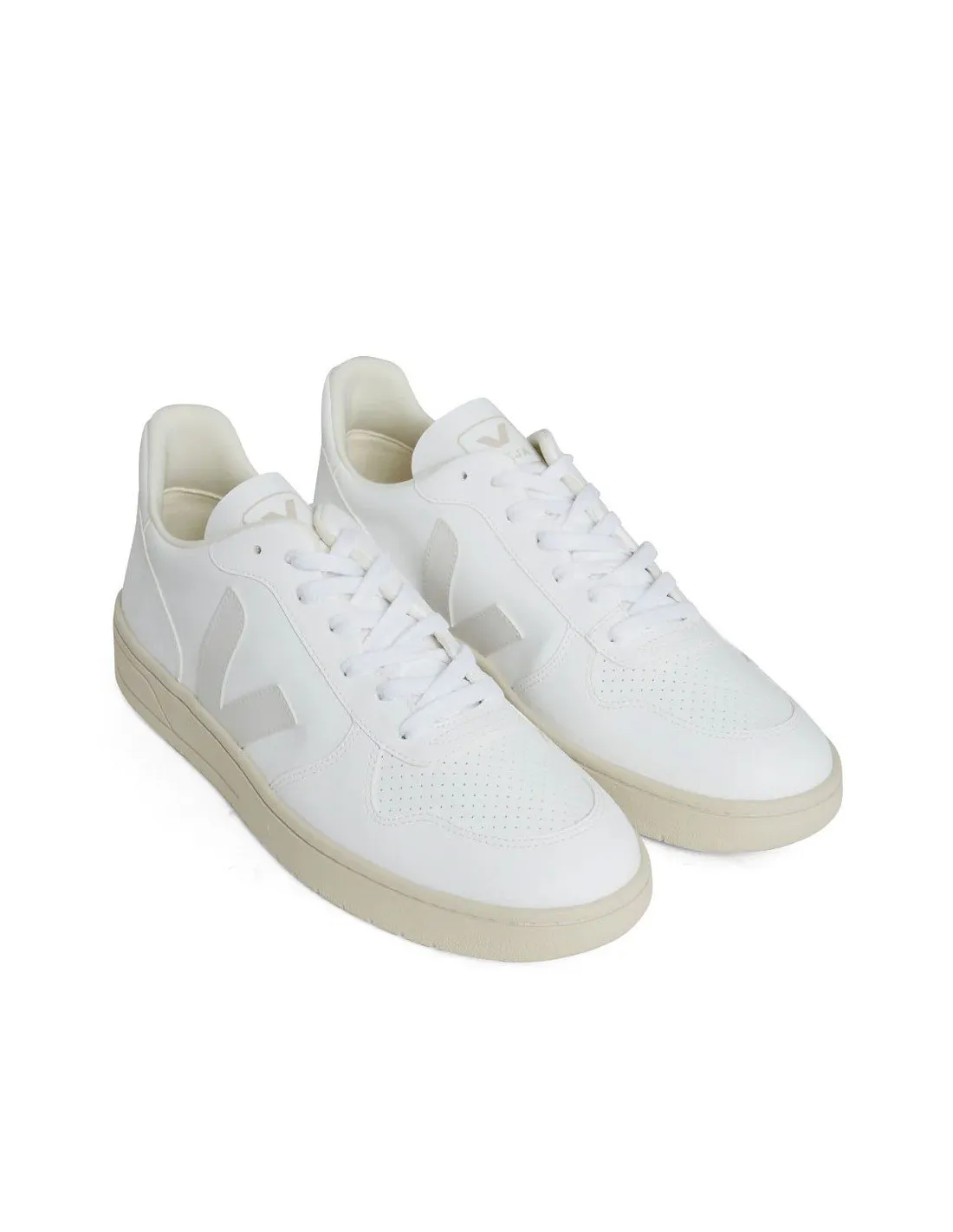 Sneakers Veja donna V-10 VX0702892 bianche