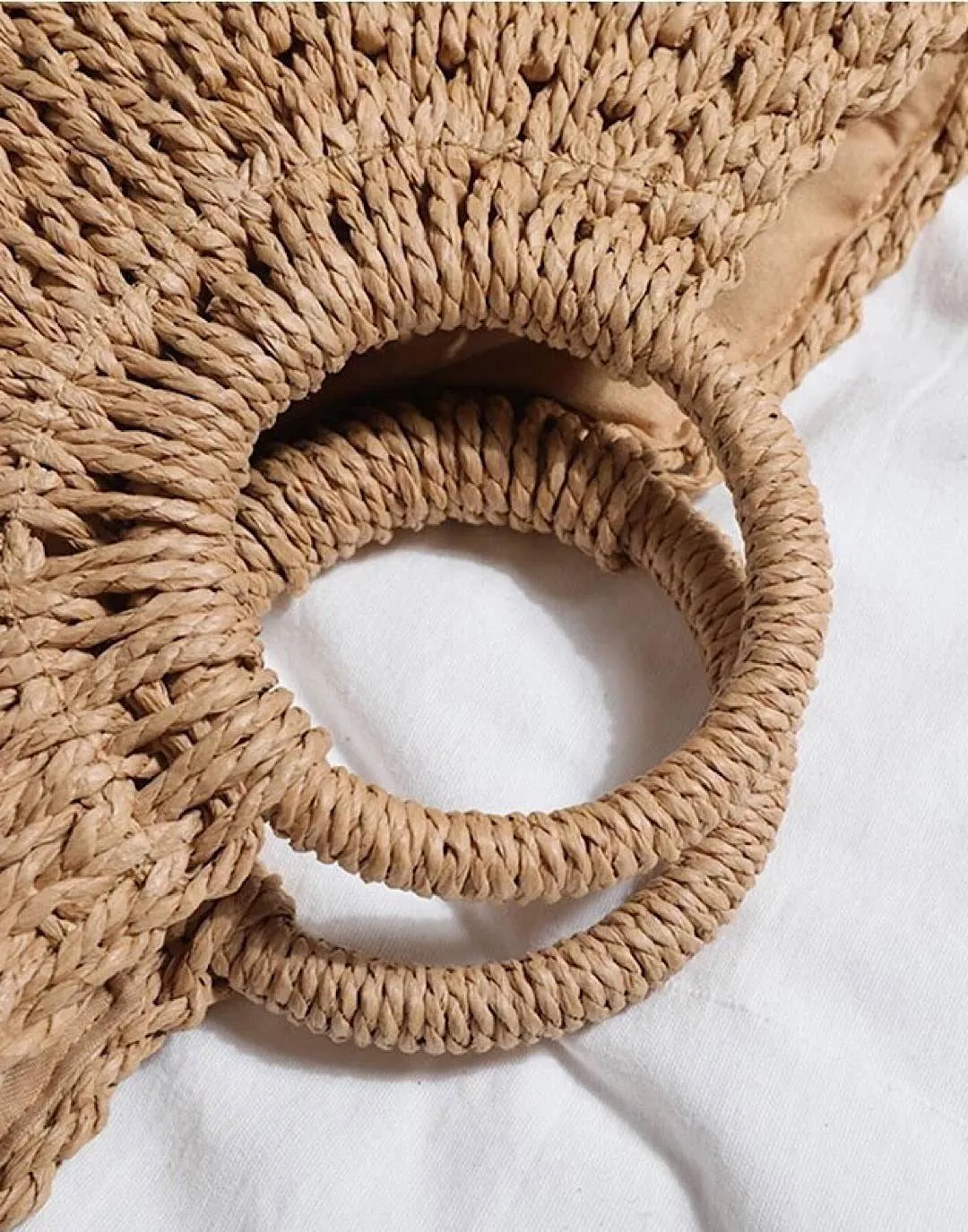 Straw Knitted Woven Bag