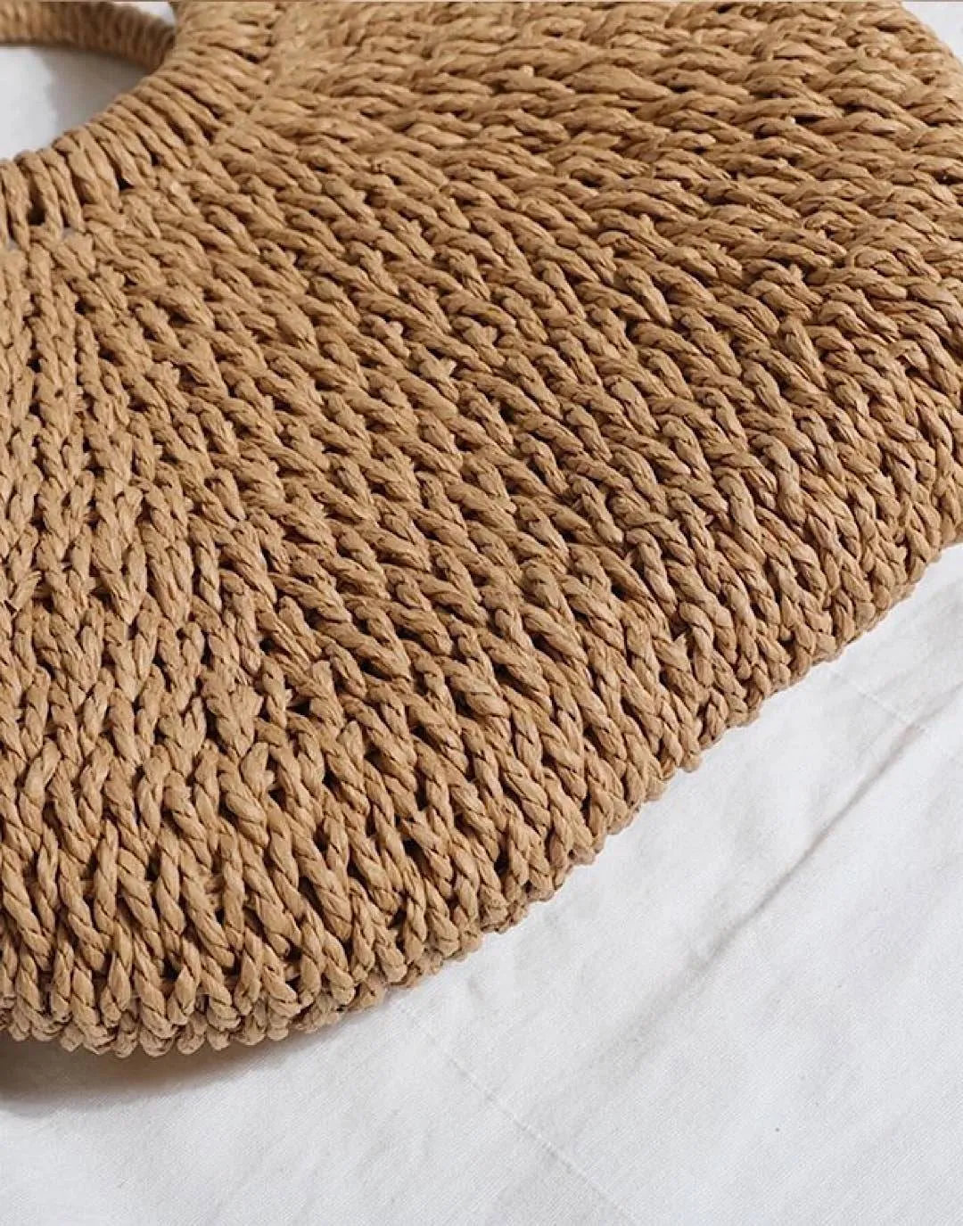 Straw Knitted Woven Bag