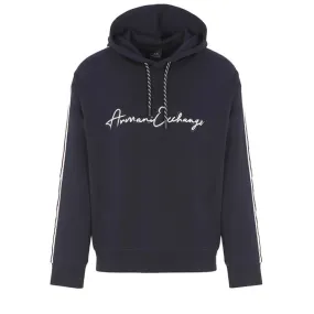 SWEATSHIRT LOGO IN ITALICS Man Blue Navy