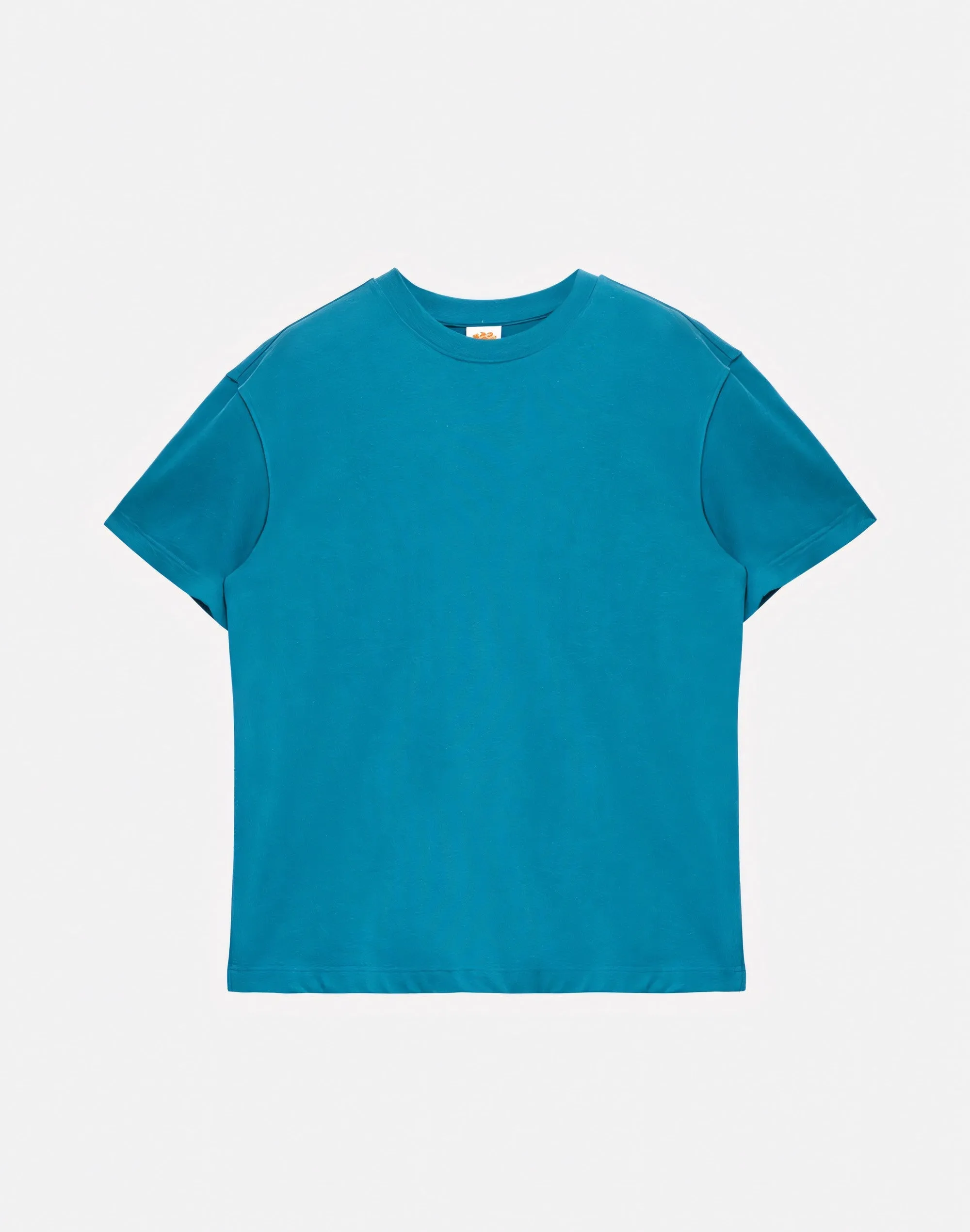 T-SHIRT GIROCOLLO IN COTONE