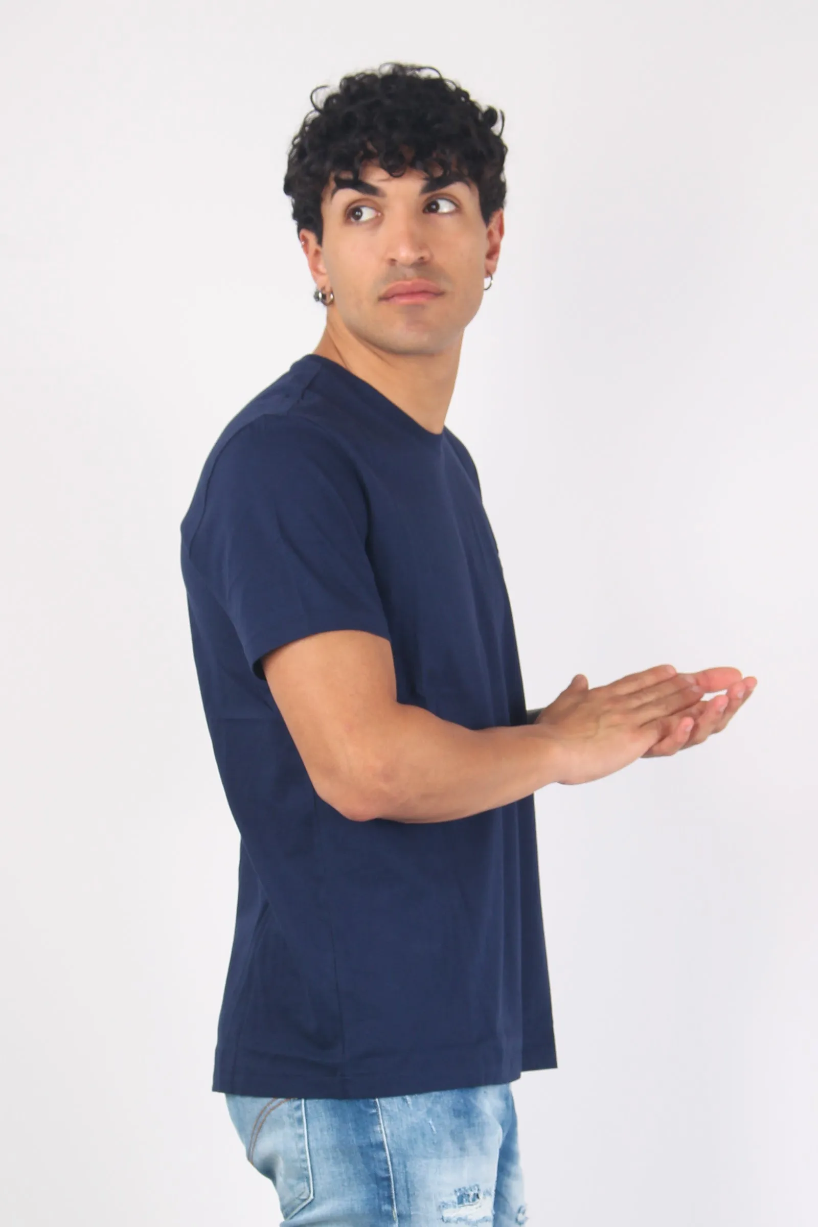 T-shirt Underwear Logo Navy