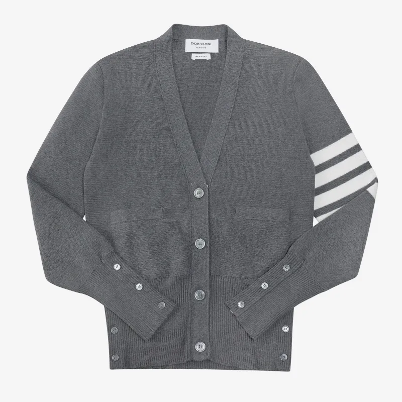 THOM BROWNE  |Stripes Casual Style Street Style Long Sleeves Plain