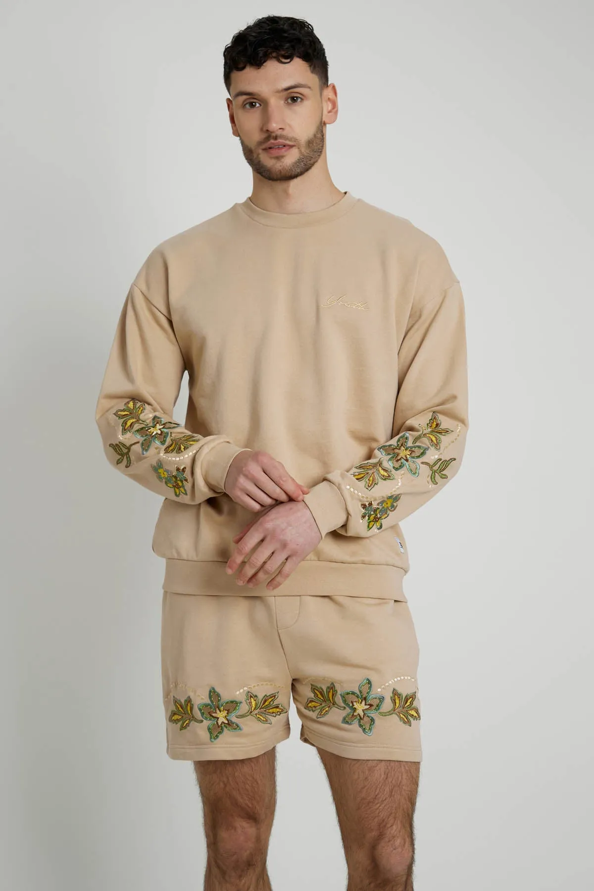 TINEZ EMBROIDERED SWEATSHIRT