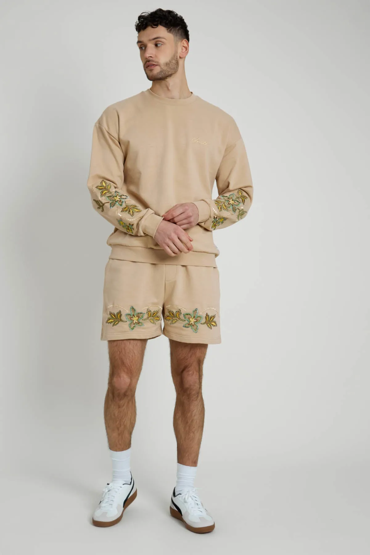 TINEZ EMBROIDERED SWEATSHIRT