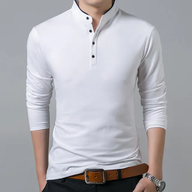 Top Casual Cotton T-shirt Men Undershirt