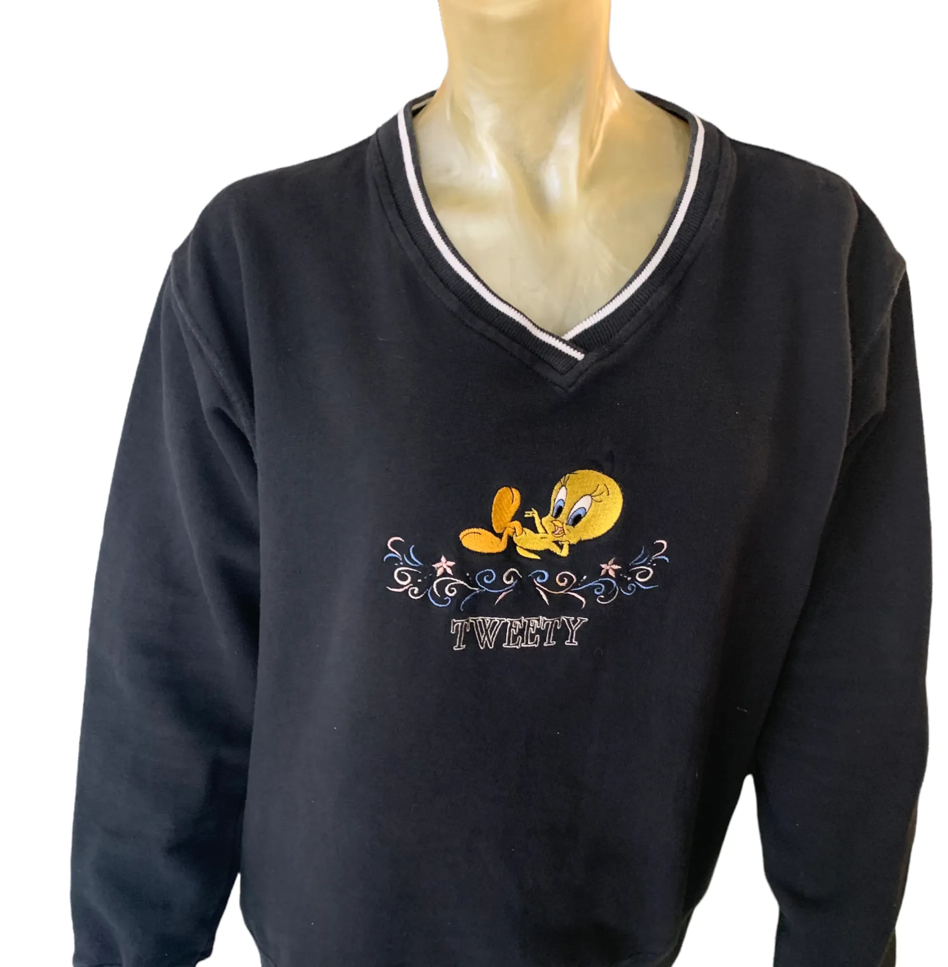 Tweety Bird V-neck sweatshirt