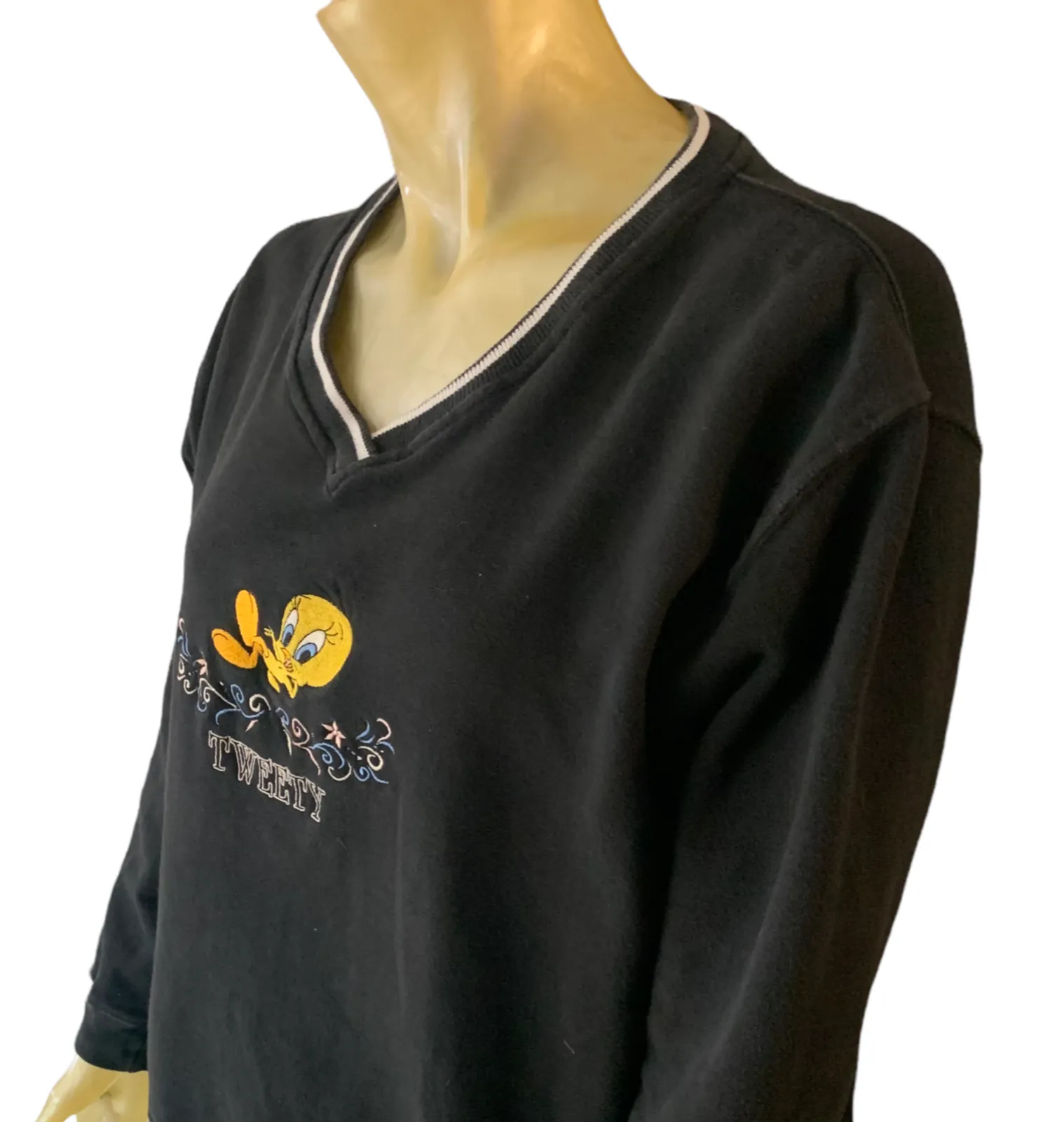 Tweety Bird V-neck sweatshirt