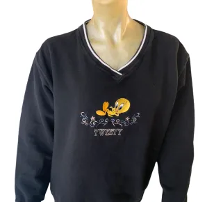 Tweety Bird V-neck sweatshirt