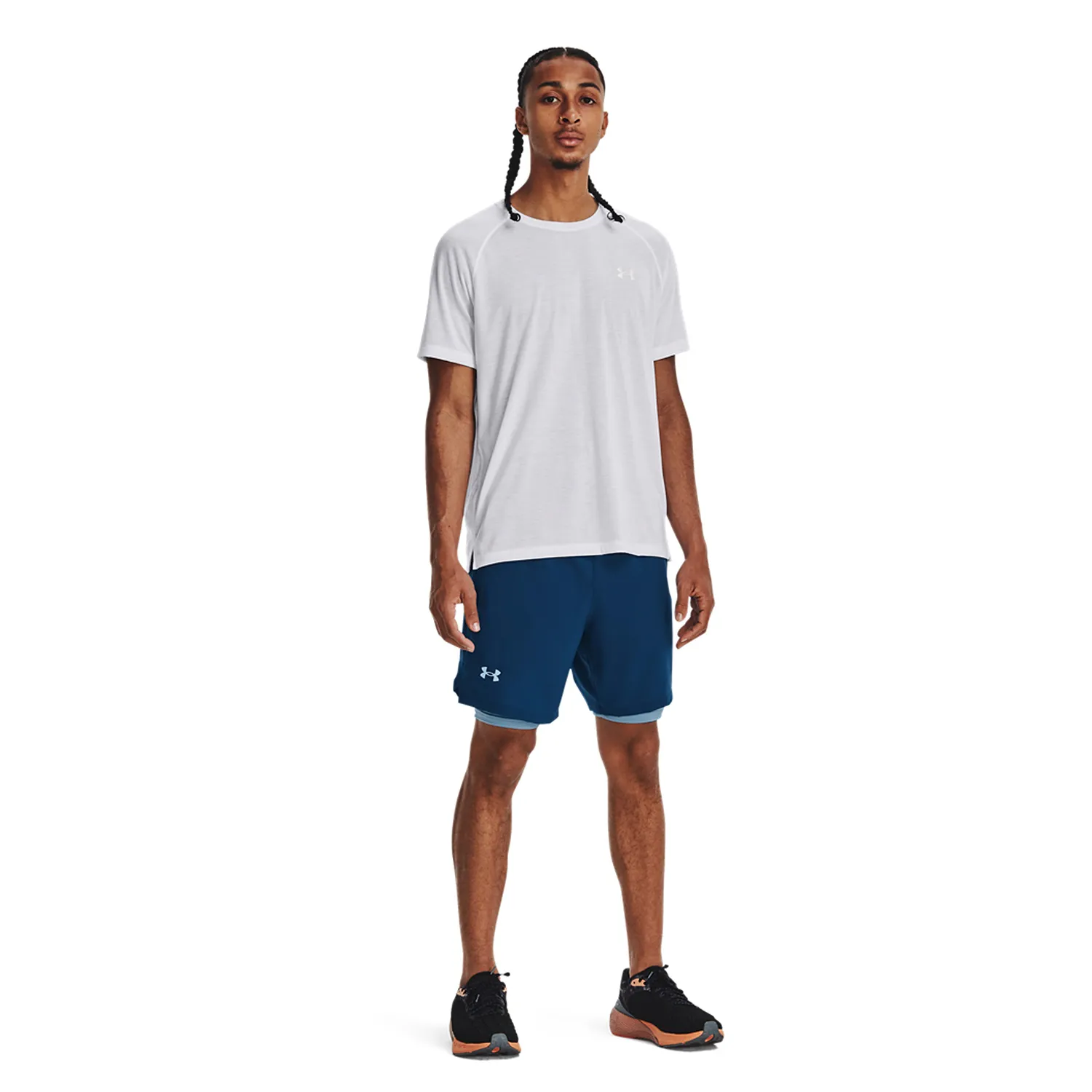 Under Armour Launch 2 in 1 7in Pantaloncini  Varsity Blue