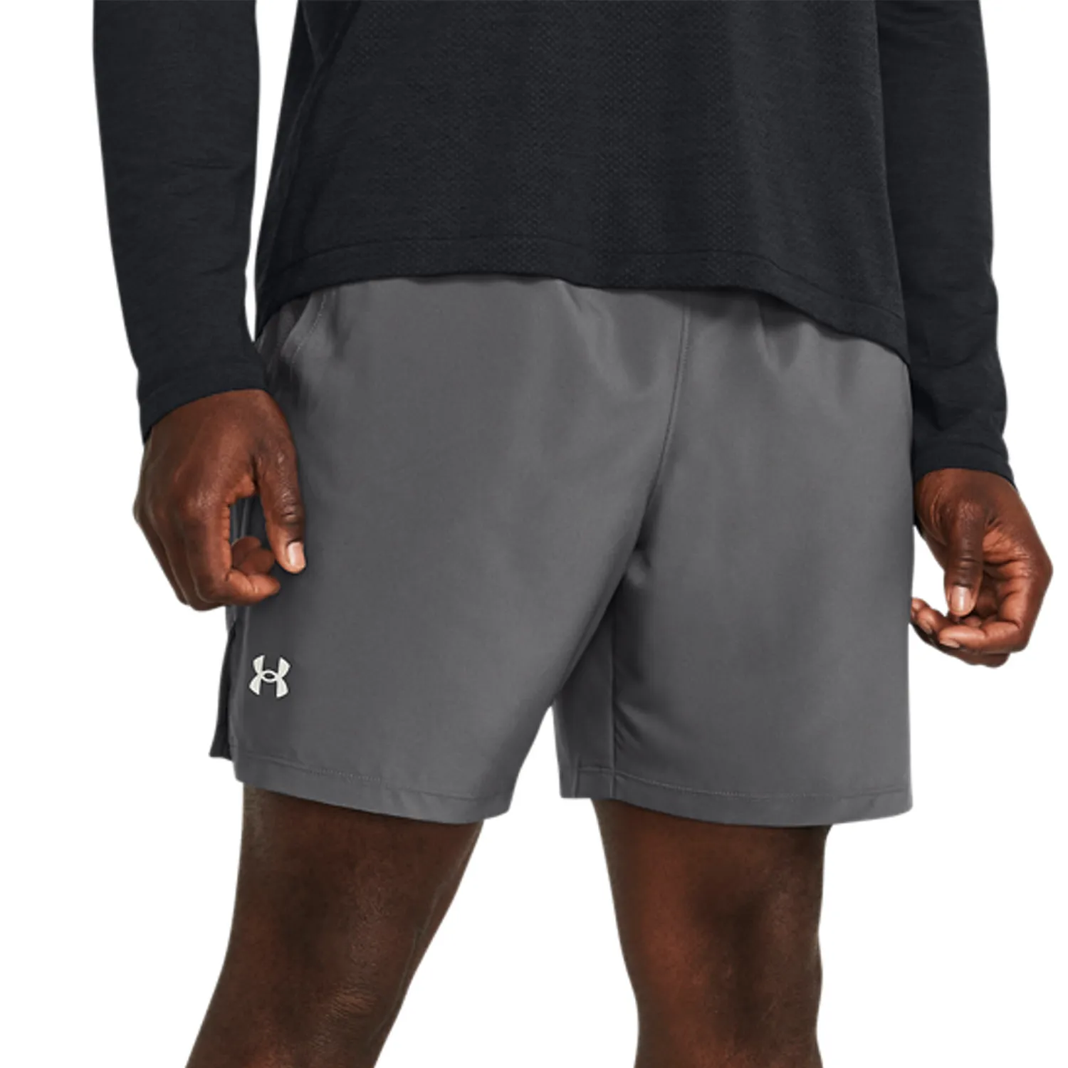 Under Armour Launch 7in Pantaloncini  Castlerock/Reflective