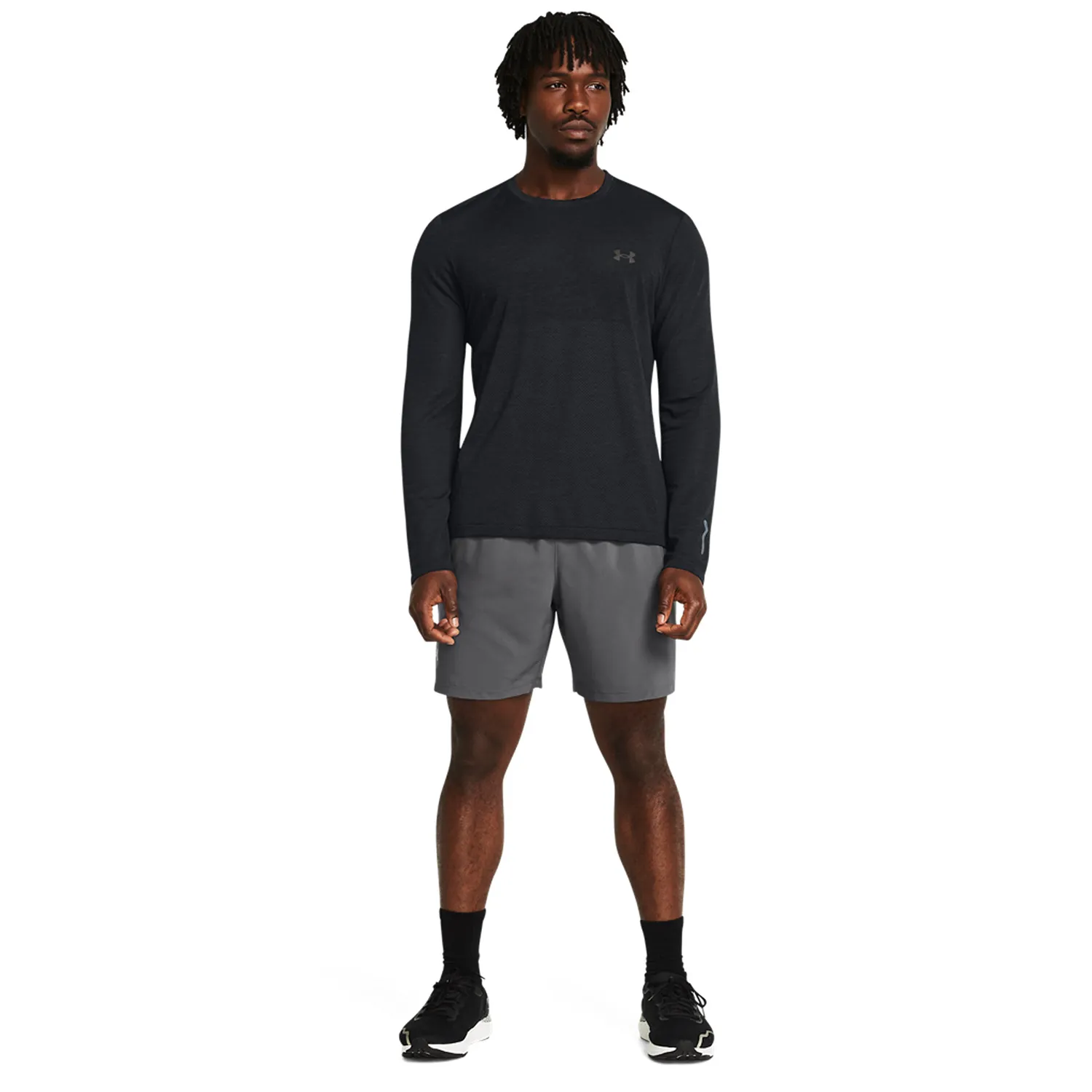 Under Armour Launch 7in Pantaloncini  Castlerock/Reflective