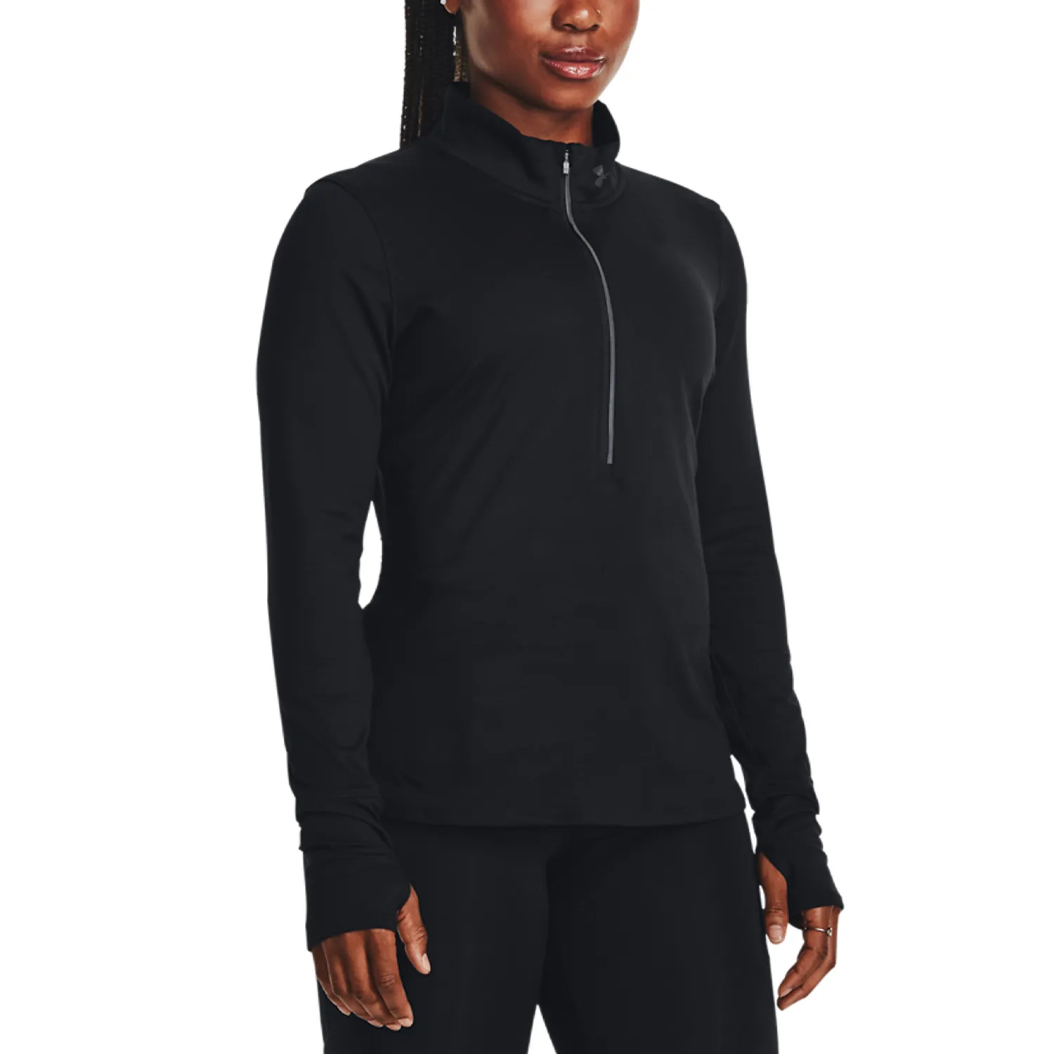 Under Armour Qualifier Run 2.0 Maglia  Black/Reflective