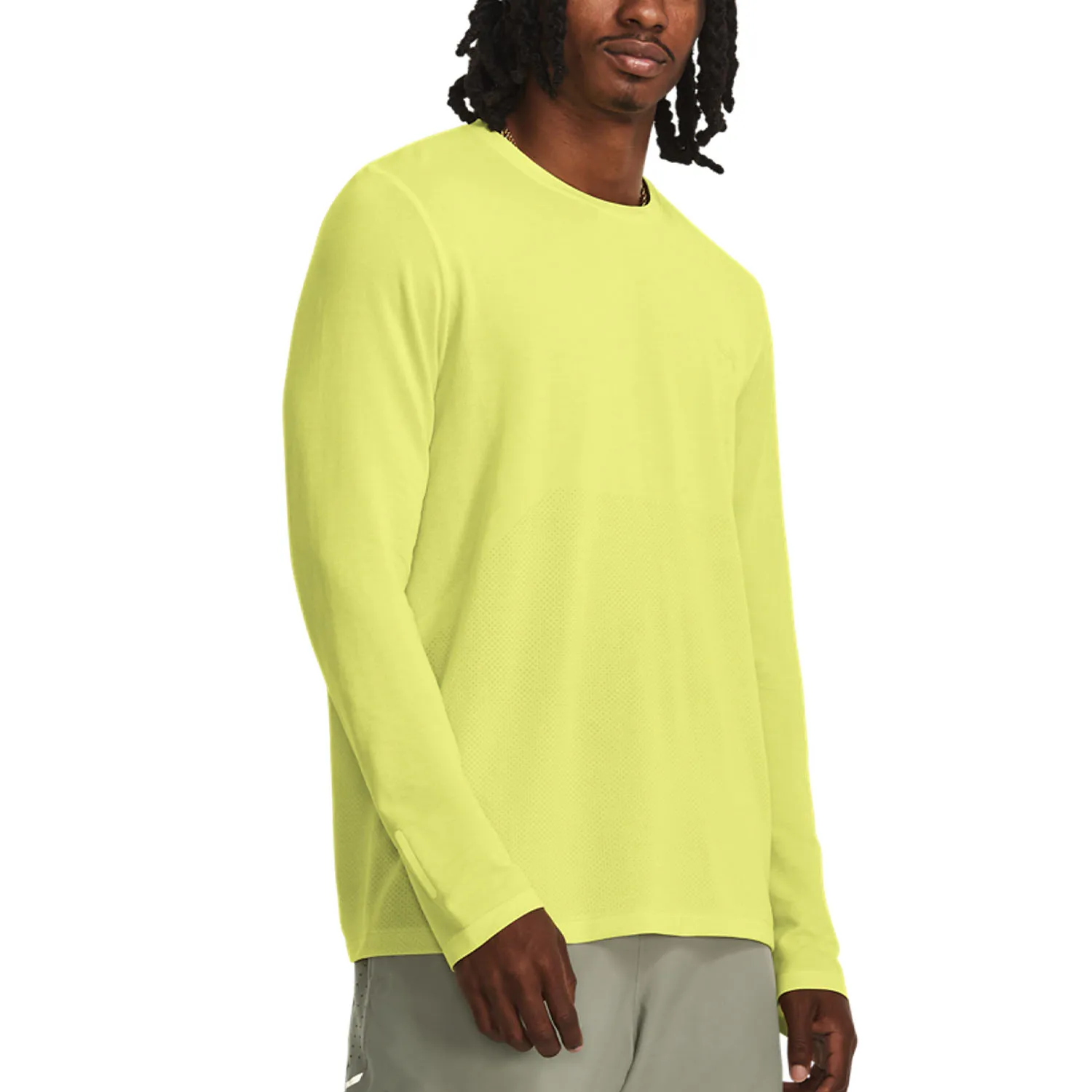 Under Armour Seamless Stride Maglia  Lime Yellow