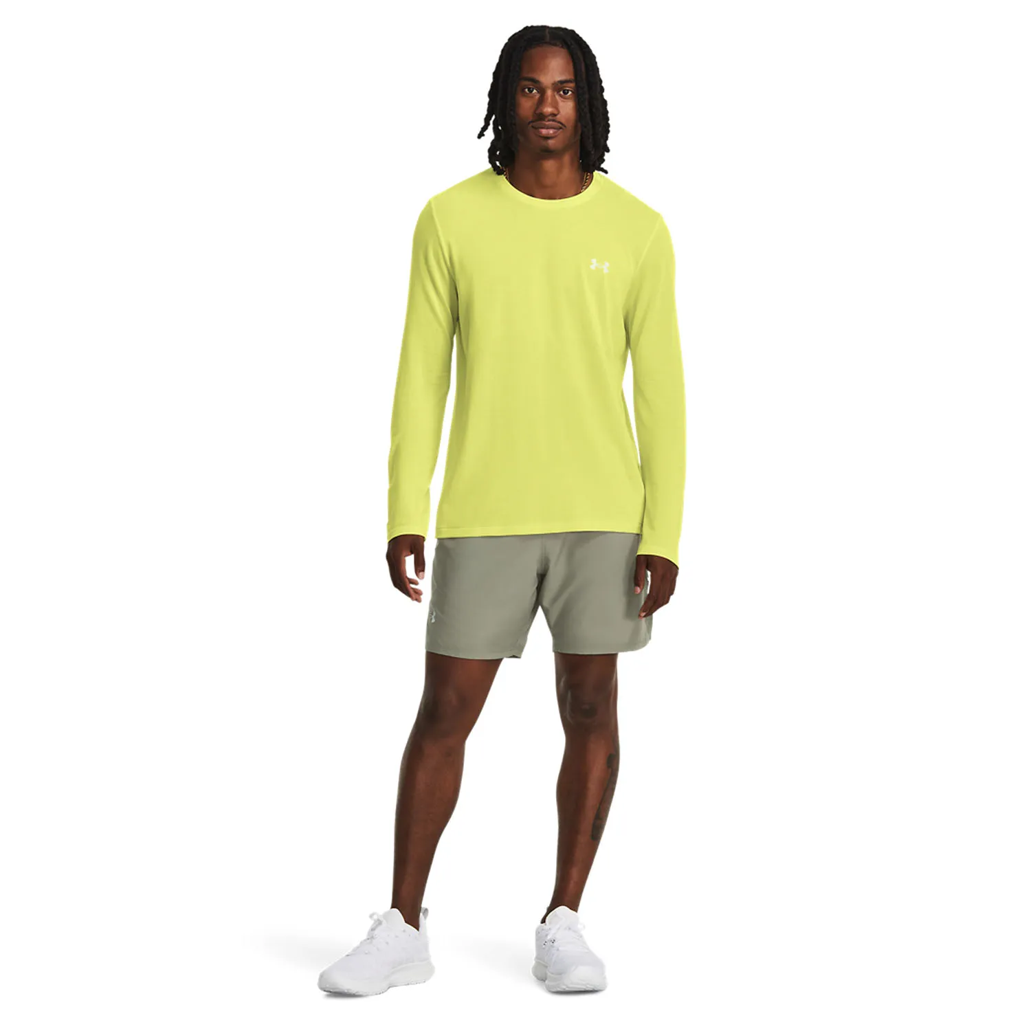 Under Armour Seamless Stride Maglia  Lime Yellow